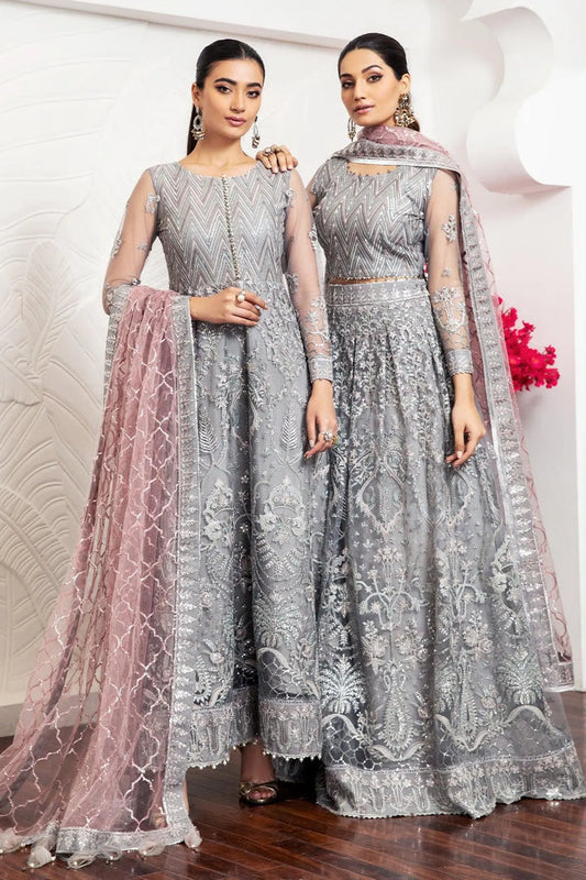 Aalia - Embroidered Maxi - 3PC