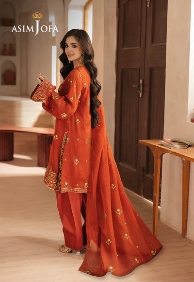 Arya - Embroidered Chiffon - 3 Pcs