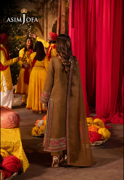 Basma - Embroidered Twisted Silk - 3 Pcs