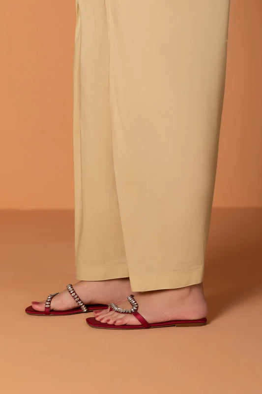 Beige Cambric Shalwar