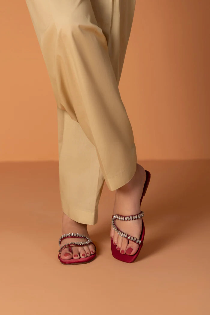 Beige Cambric Shalwar