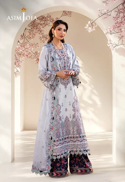 Ifra- Embroidered Lawn - 3 Pcs