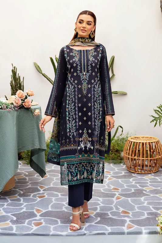 Faroza- Luxury Lawn - 3 Piece Suit