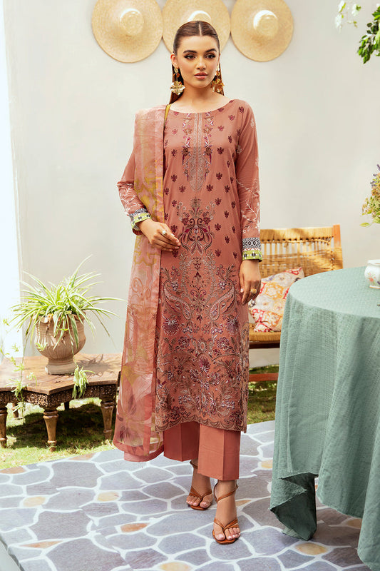 Naila- Luxury Lawn - 3 Piece Suit