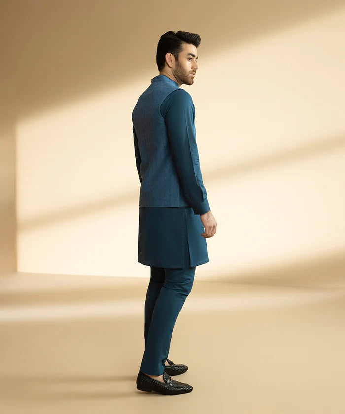 Marine Blue Waistcoat
