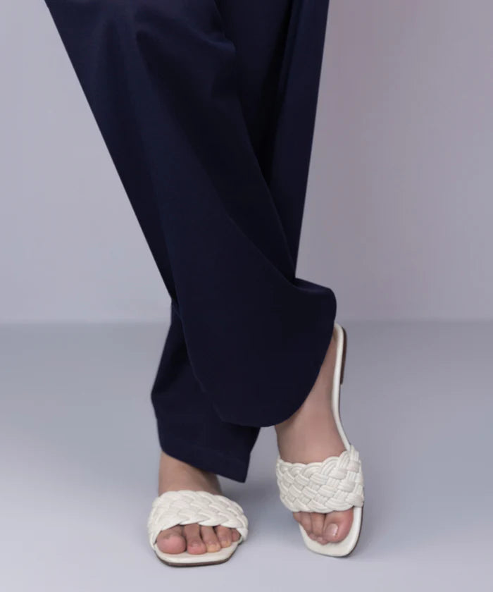 Navy Khaddar Shalwar