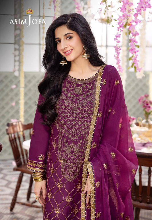 Jamni - 3 Pc Jumbo Silk Suit
