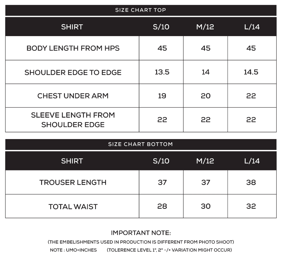 Jamni - 3 Pc Jumbo Silk Suit