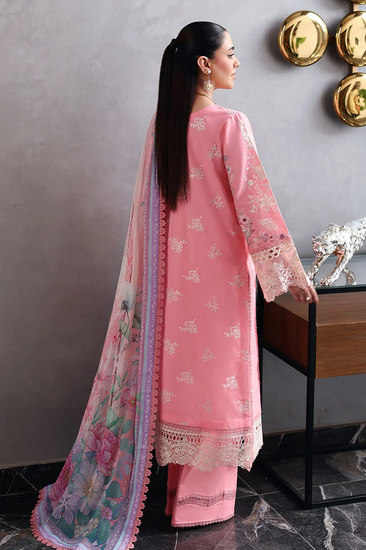Ruby- Lawn Embroidered Suit -3PC