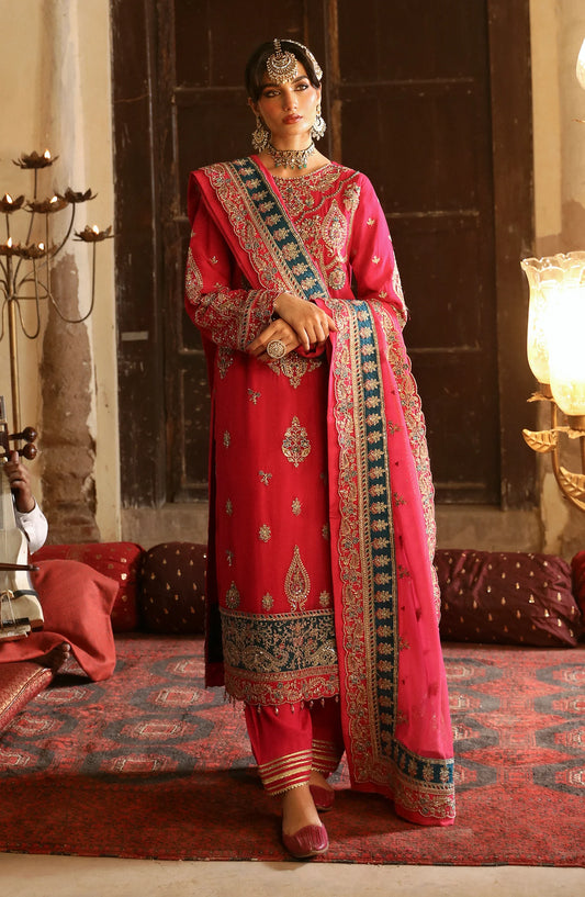 Saanvi- Chiffon - 3 Piece Suit