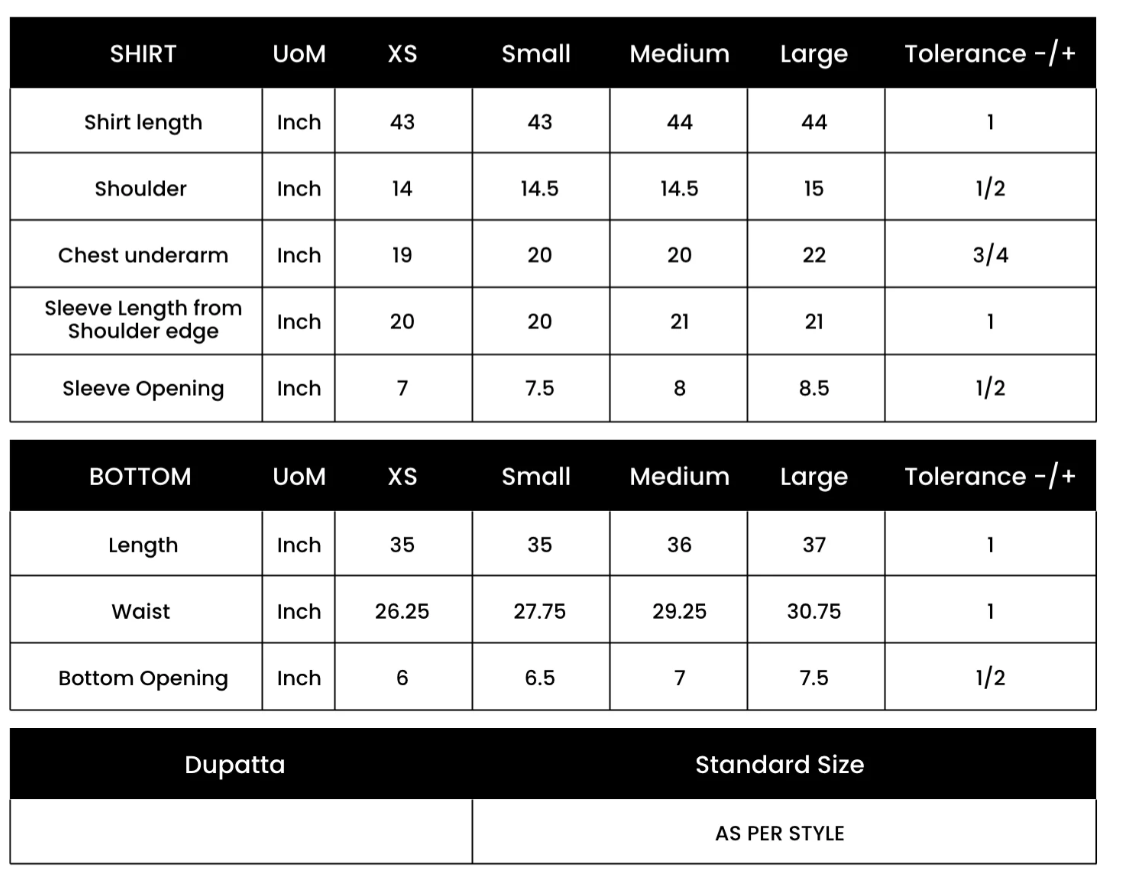 Inaya - 3 Piece Suit