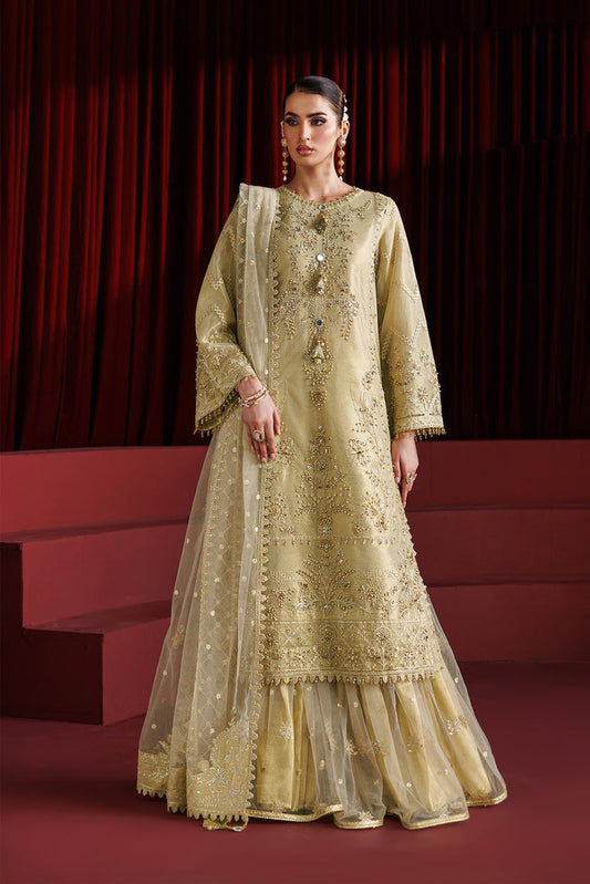 Sophia- Embroidered Net Suit - 3 PC
