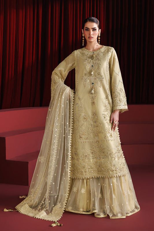 Sophia- Embroidered Net Suit - 3 PC