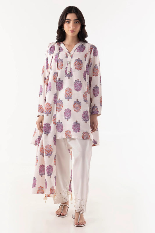 Mehar-A-Line Printed Shirt Dupatta