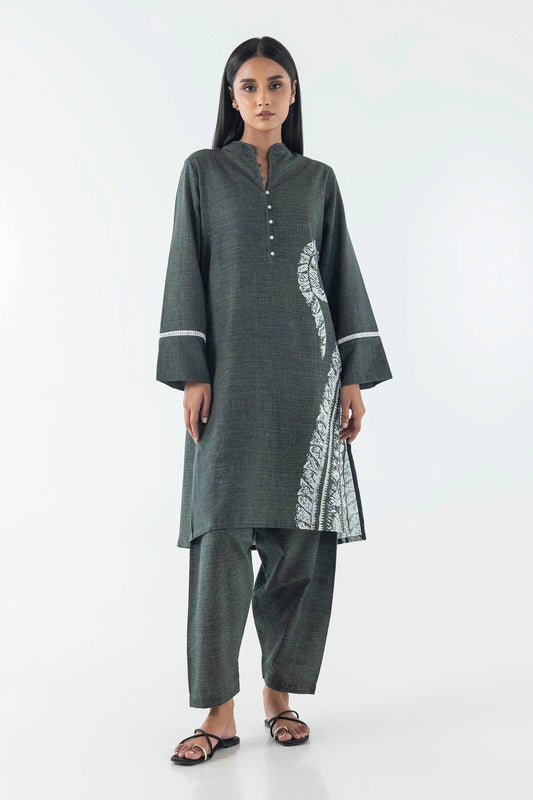 Emel-Basic Printed Shirt Shalwar