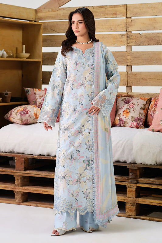 Heba- Lawn Digital Printed Suit -3PC