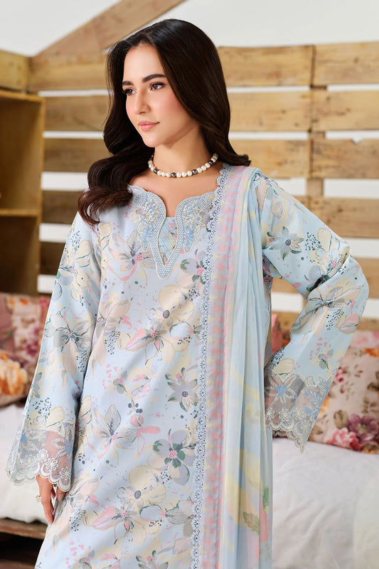 Heba- Lawn Digital Printed Suit -3PC