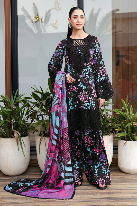 Isra- Lawn Digital Printed Suit -3PC