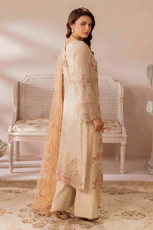 Maya - Chiffon Embroidered Suit -3PC
