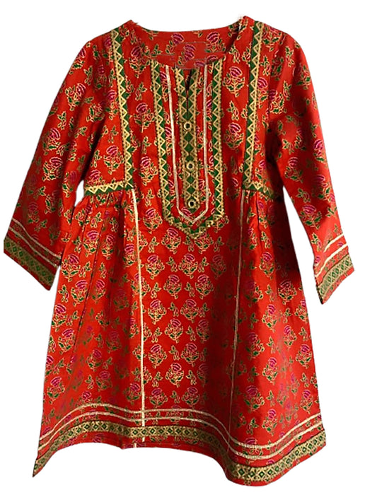 Dania- Frock Gharara