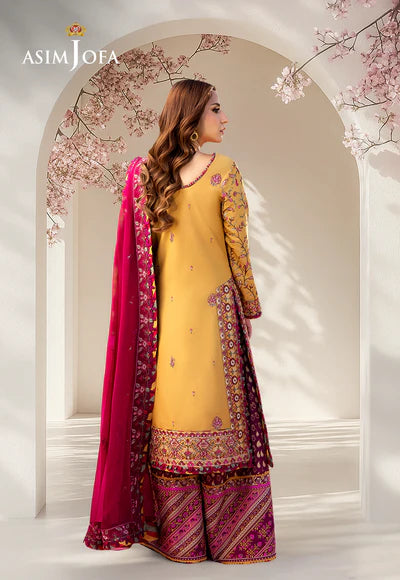 Sama -Embroidered Lawn - 3 Pcs