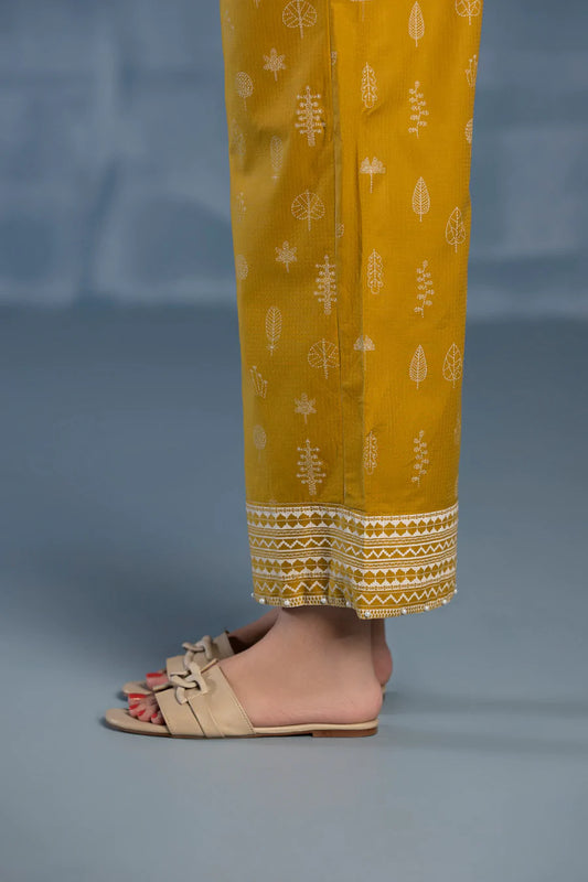 Mustard Cotton Culottes