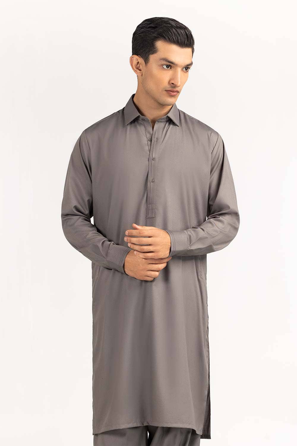 Light Grey Styling Suit - tyaari