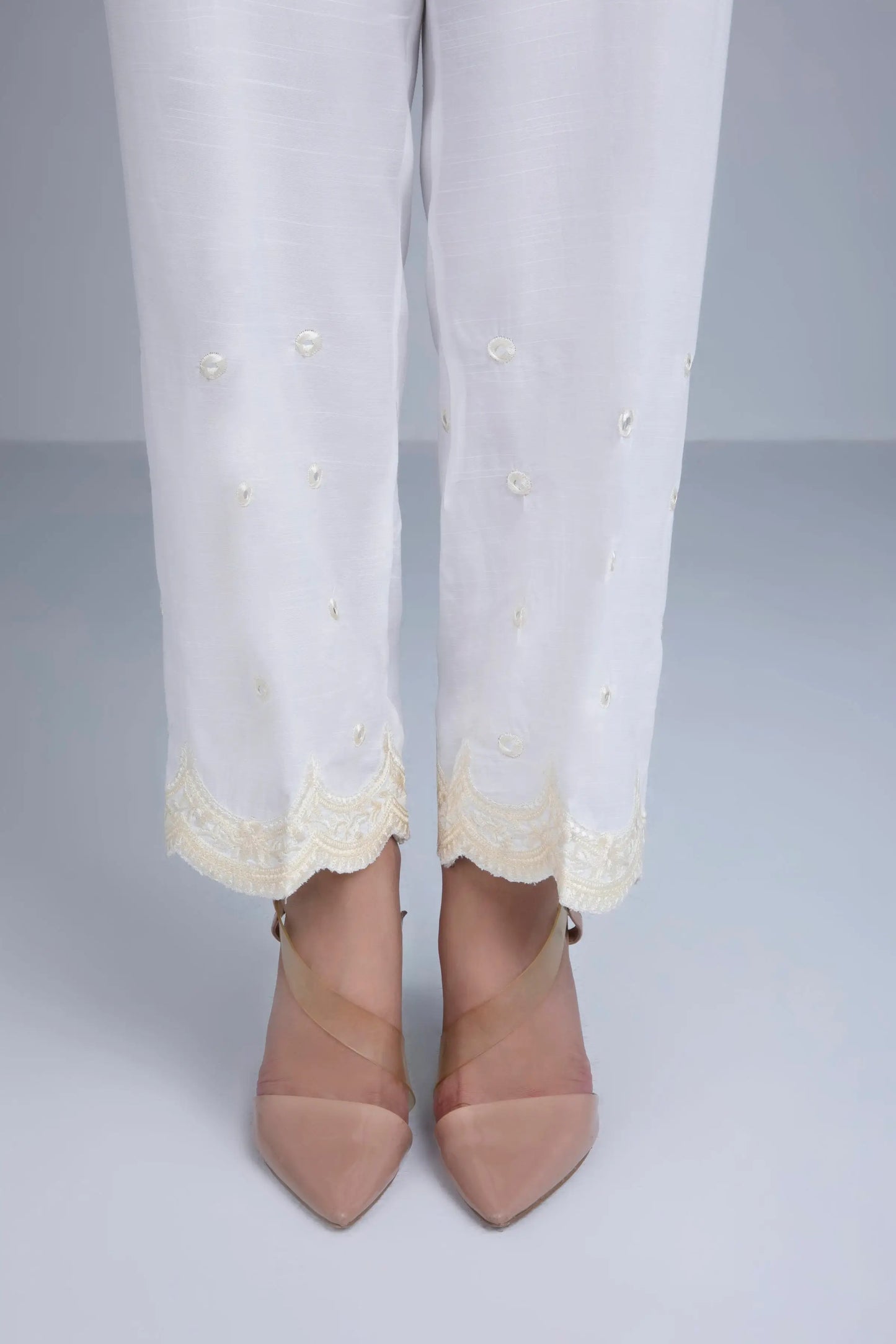 White Grip Trouser