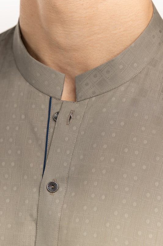 Stone Brown Fashion Kurta