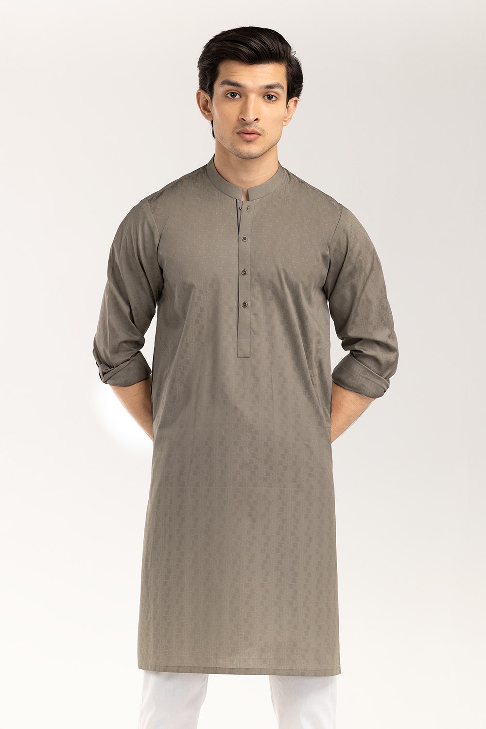Stone Brown Fashion Kurta