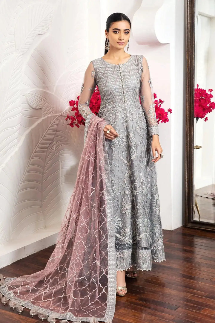 Aalia - Embroidered Maxi - 3PC