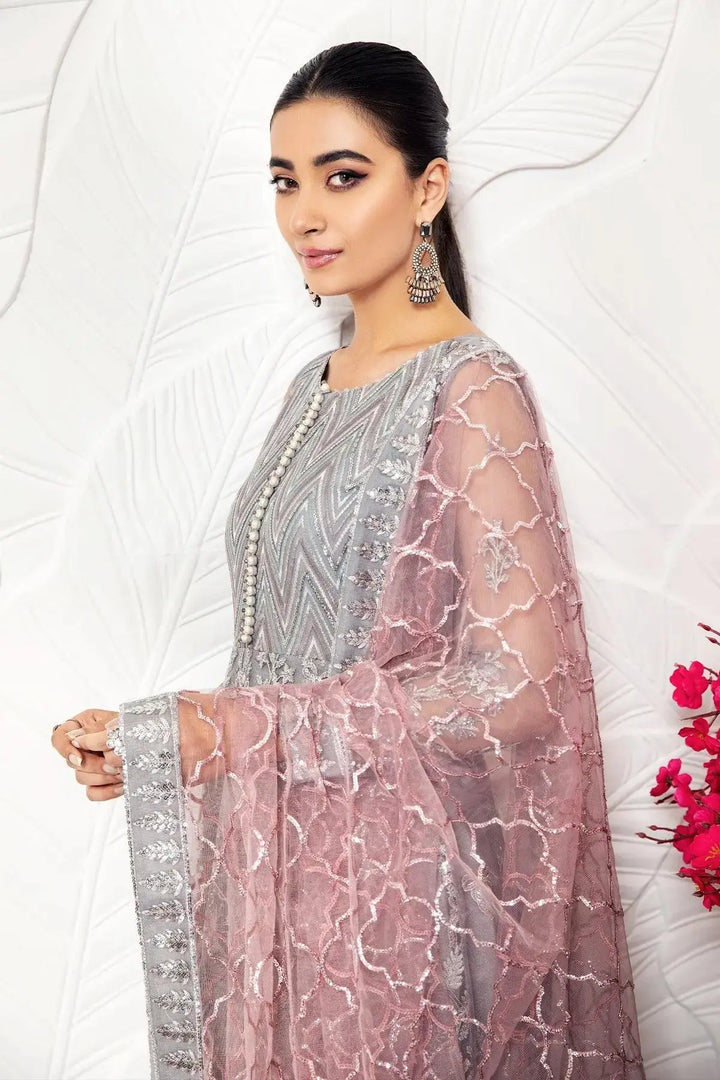 Aalia - Embroidered Maxi - 3PC