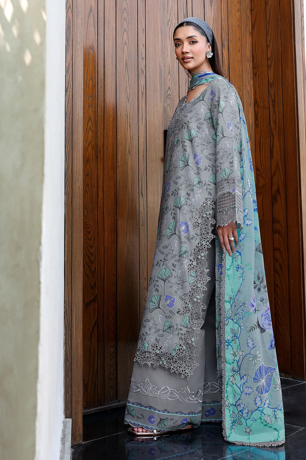 Aria- Lawn Digital Printed Suit -3PC