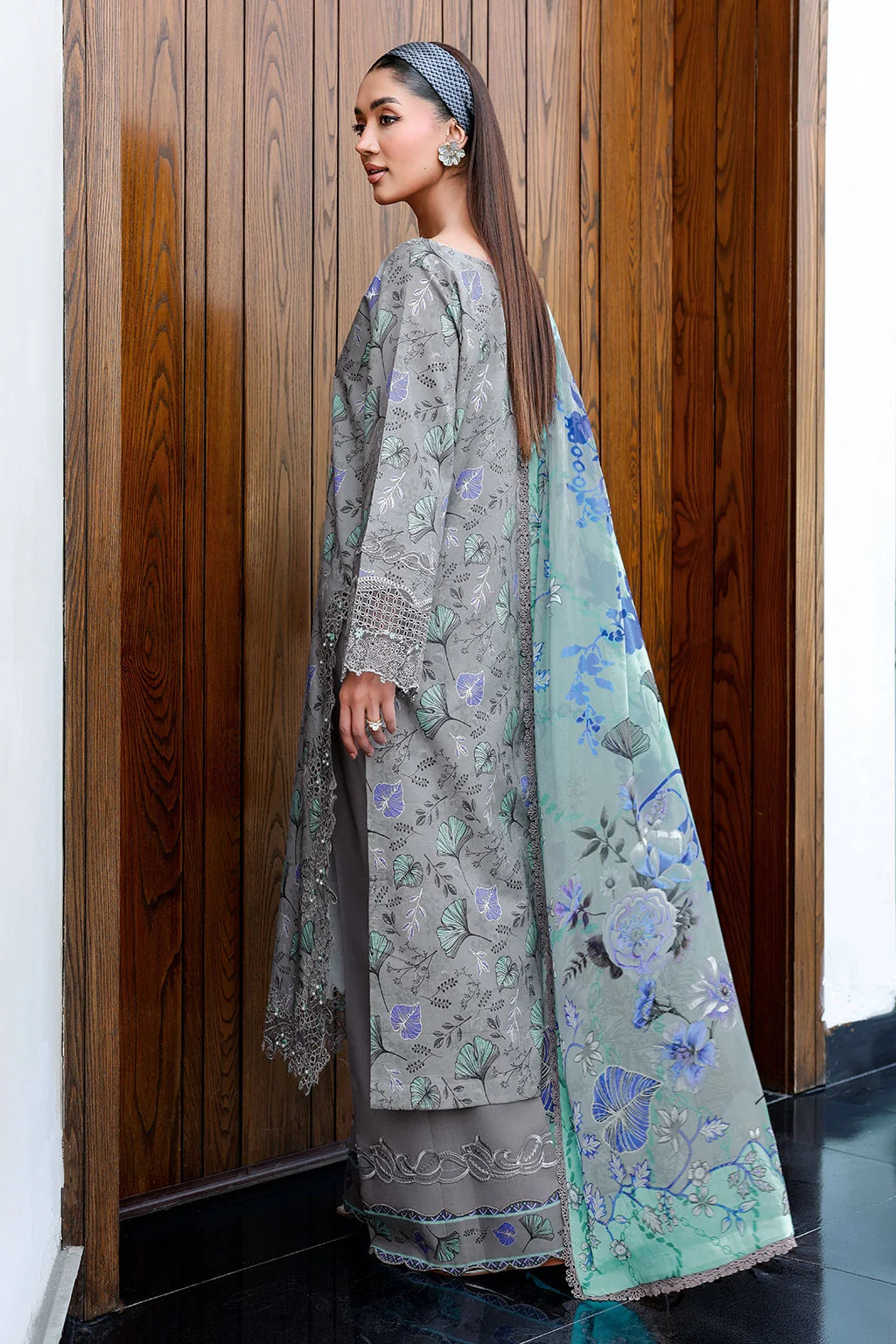 Aria- Lawn Digital Printed Suit -3PC