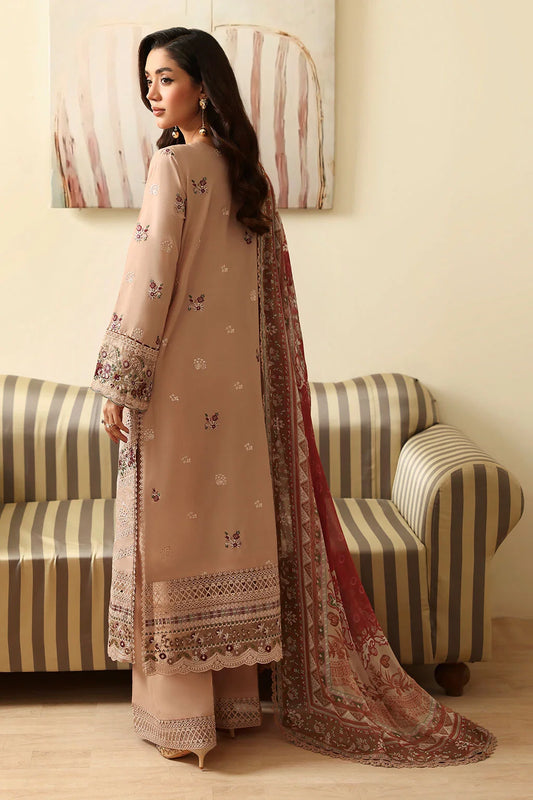 Beena- Embroidered Lawn Suit -3PC