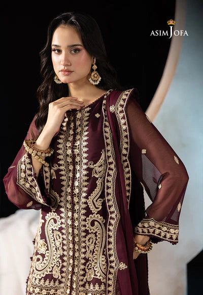 Daneen - Embroidered Chiffon - 3 Pcs