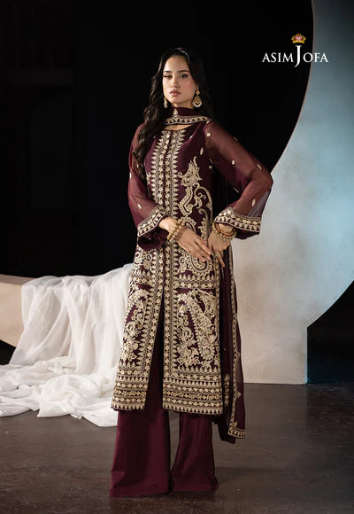 Daneen - Embroidered Chiffon - 3 Pcs
