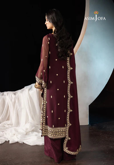 Daneen - Embroidered Chiffon - 3 Pcs