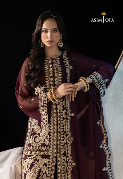 Daneen - Embroidered Chiffon - 3 Pcs