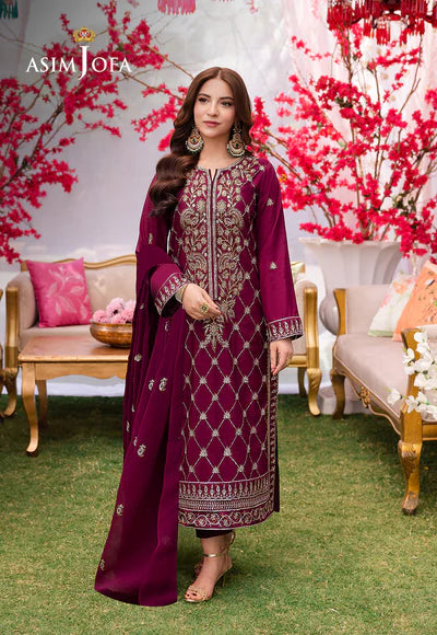 Dania - Embroidered Lawn Silk - 3 Pcs