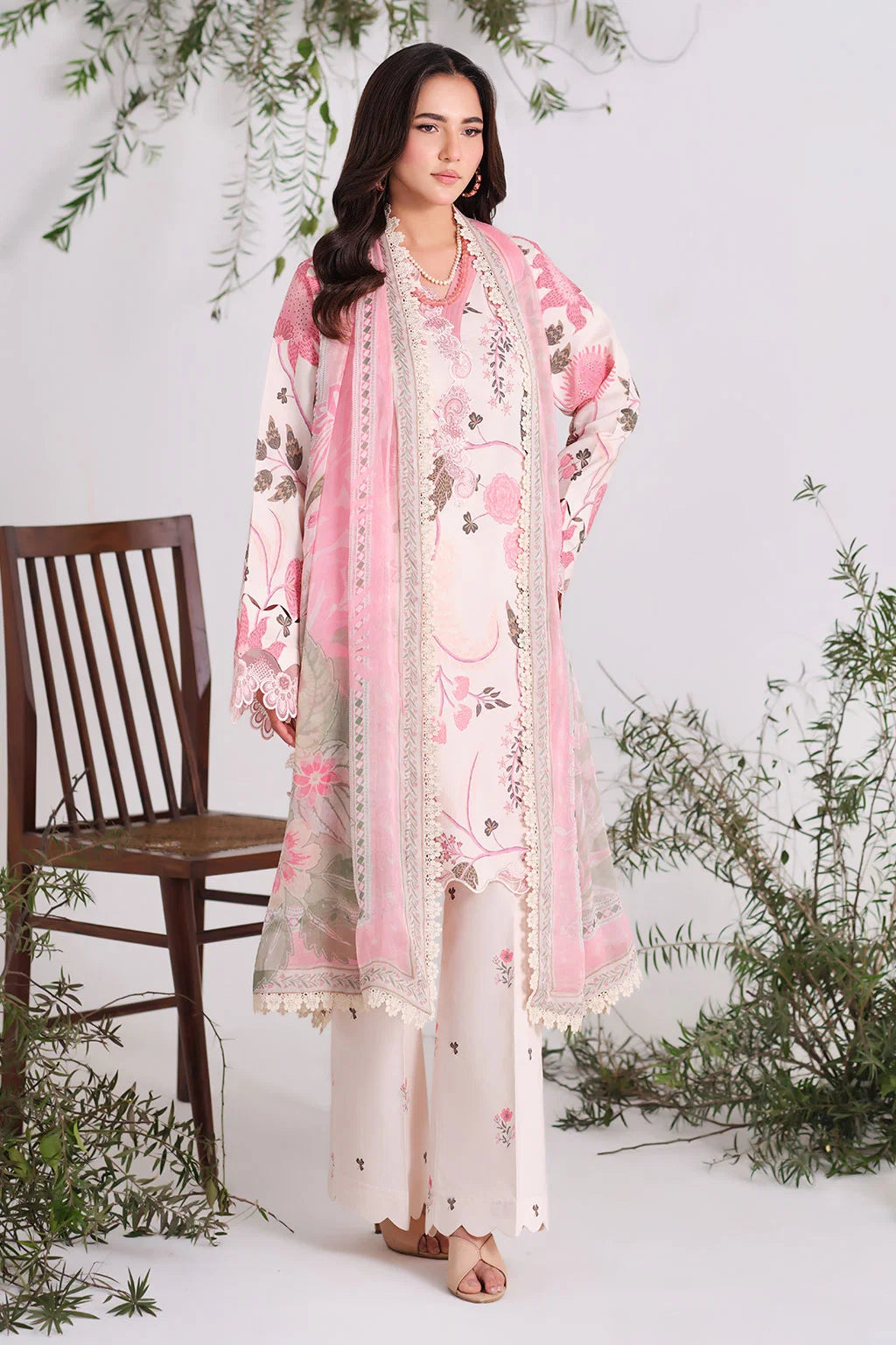 Feroza- Lawn Digital Printed Suit -3PC