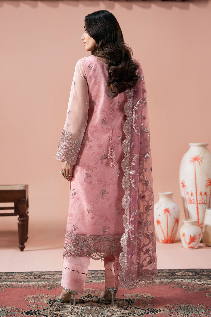 Jasmine - Organza Embroidered Suit - 3PC