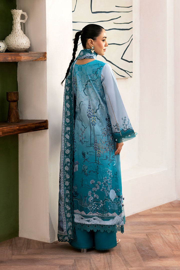 Laila- Embroidered Lawn Suit -3PC