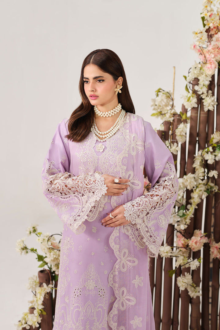 Raya- Embroidered Lawn Suit -3PC