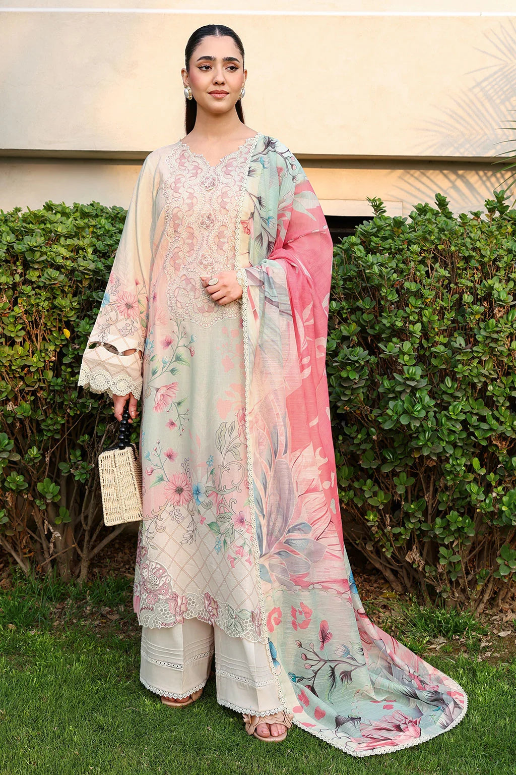 Sabin- Lawn Digital Printed Suit -3PC