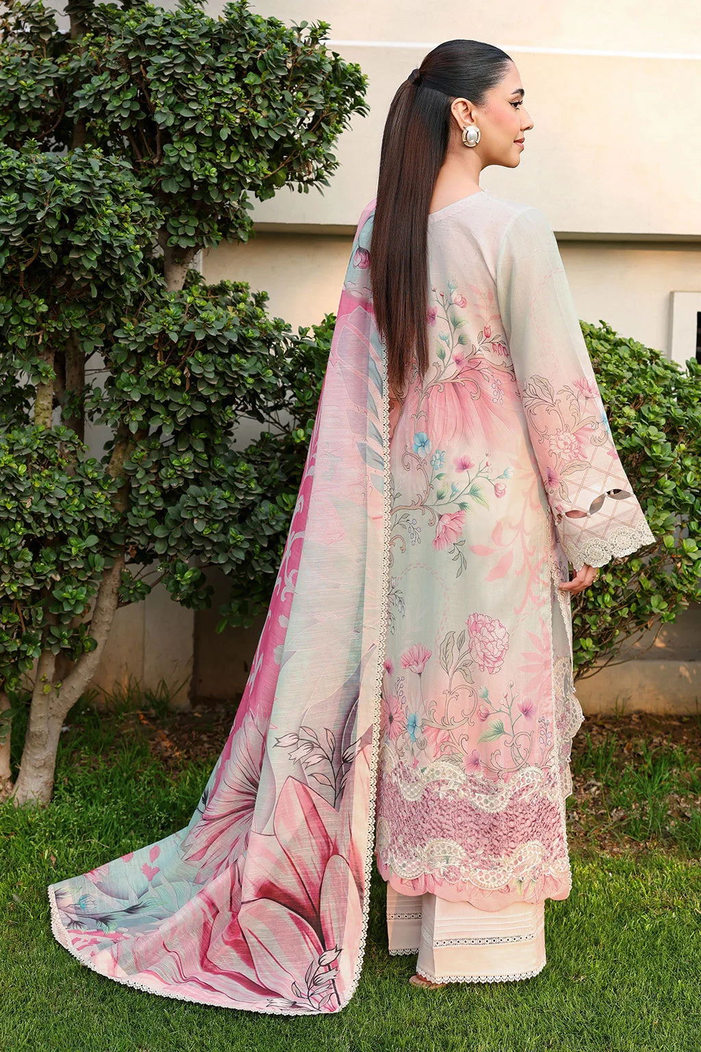 Sabin- Lawn Digital Printed Suit -3PC