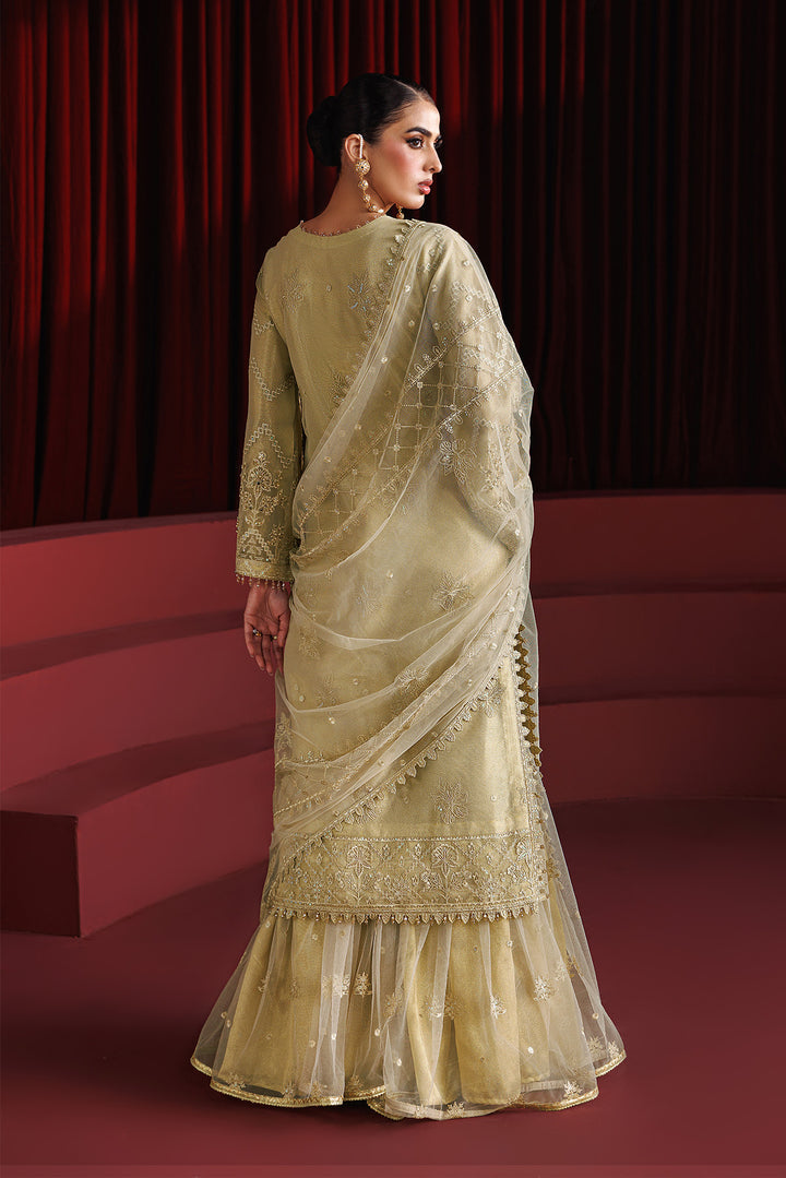 Sophia- Embroidered Net Suit - 3 PC