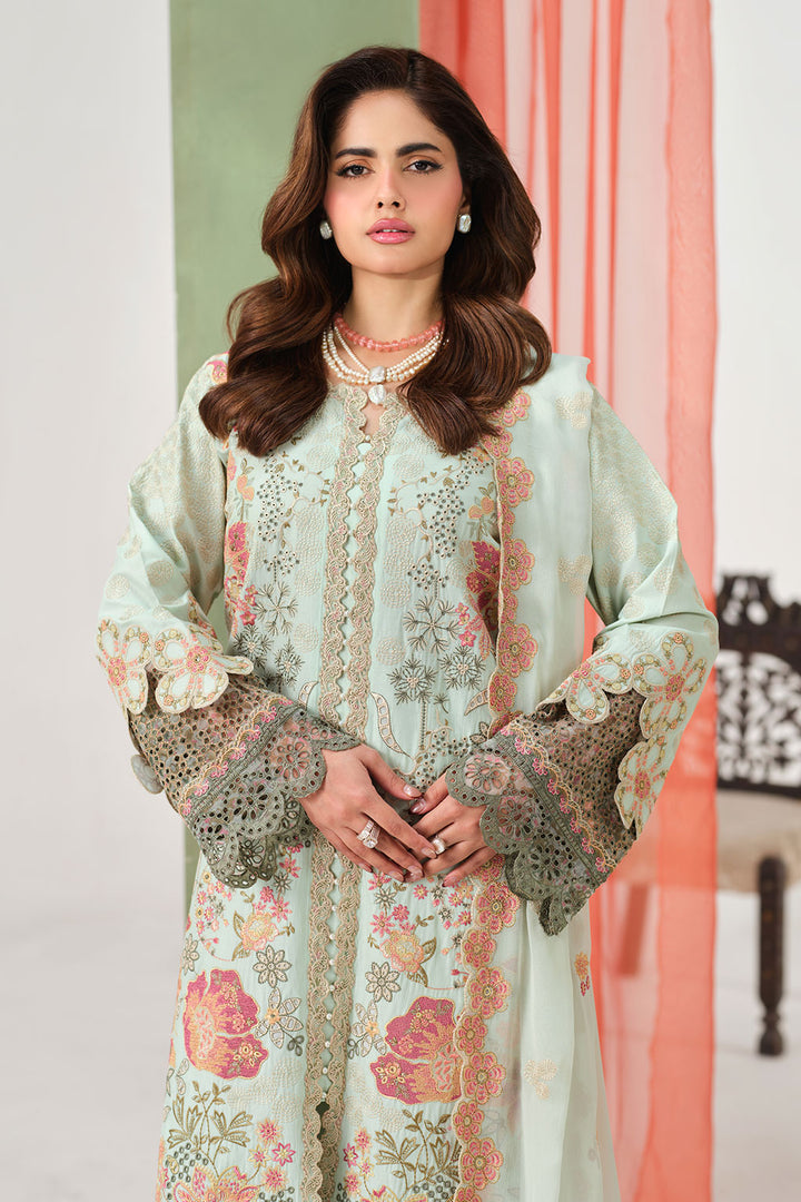 Yushma- Embroidered Lawn Suit -3PC
