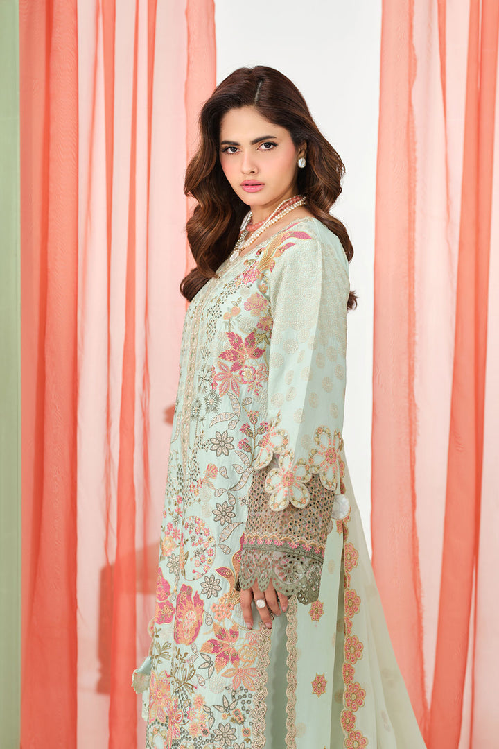 Yushma- Embroidered Lawn Suit -3PC