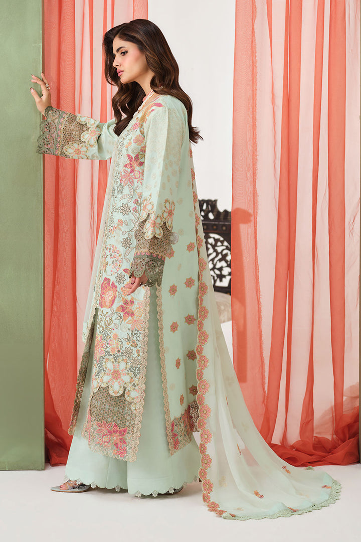 Yushma- Embroidered Lawn Suit -3PC